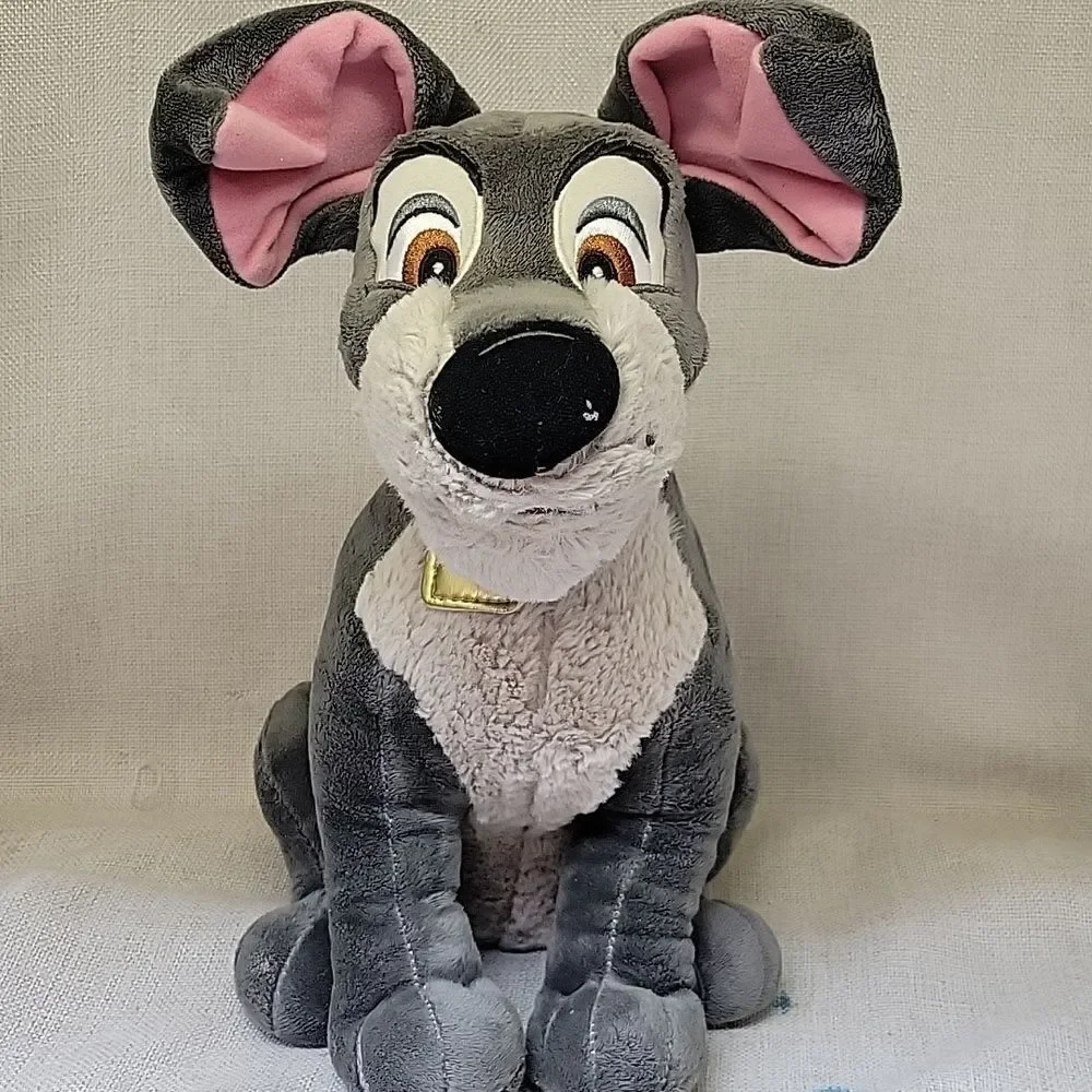 Disney's Lady and The Tramp II‎ vhs, books and Tramp plush